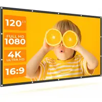 شاشة عرض حائطى مترين حائطى