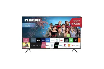 شاشة تلفزيون 100 بوصة بجودة 4K مستوردة بضمان السوق لايف