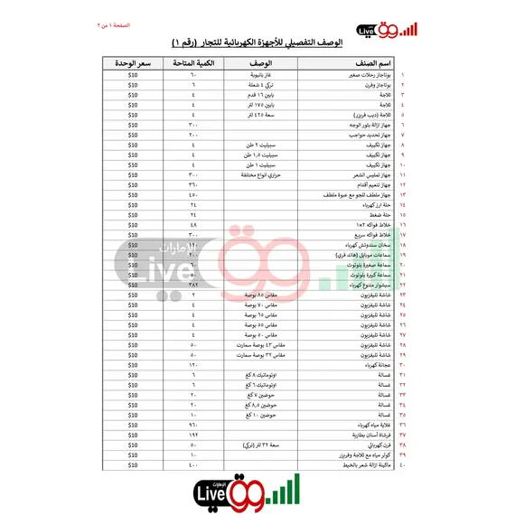 عروض التجار 8500 جهاز متنوع للتجار من السوق لايف عروض التجار 8500 جهاز متنوع للتجار من السوق لايف