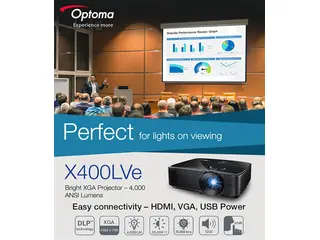استعراض شامل Optoma X400LVe" البروجكتور اللي هيغير طريقة عرضك للأفكار استعراض شامل Optoma X400LVe" البروجكتور اللي هيغير طريقة عرضك للأفكار