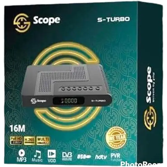 رسيفر Scope | قاهر القنوات S-TURBO رسيفر Scope | قاهر القنوات S-TURBO