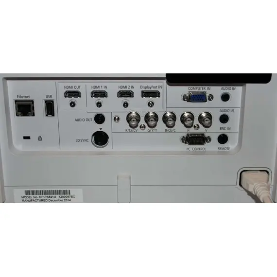بروجيكتور أحترافى 6200 لومين موديل NP621X يابانى | NEC PA621X Projector بروجيكتور أحترافى 6200 لومين موديل NP621X يابانى | NEC PA621X Projector