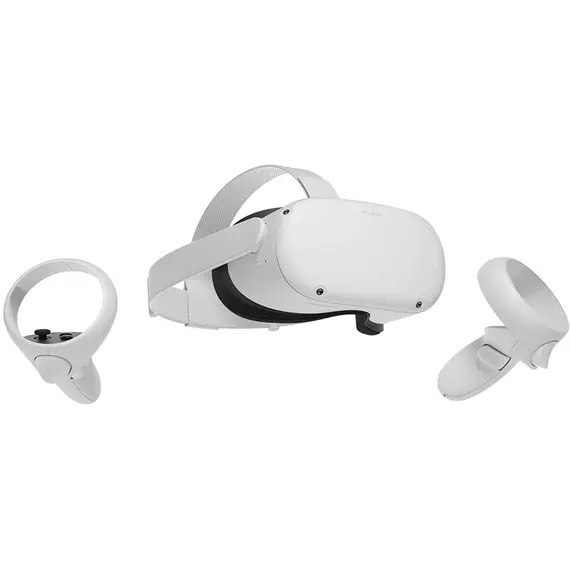نظارة اوكلس تو | Oculus Quest 2 GB All-In-One Virtual Reality Headset (VR) - White نظارة اوكلس تو | Oculus Quest 2 GB All-In-One Virtual Reality Headset (VR) - White