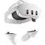 نظارة اوكلس 3 الواقع المختلط | Oculus Quest 3 GB All-In-One Virtual Reality Headset (VR) - White نظارة اوكلس 3 الواقع المختلط | Oculus Quest 3 GB All-In-One Virtual Reality Headset (VR) - White
